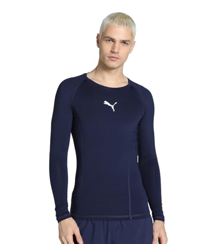 PUMA Herren Liga Baselayer Tee Ls Shirt, Blau Marine(peacoat), L EU von PUMA