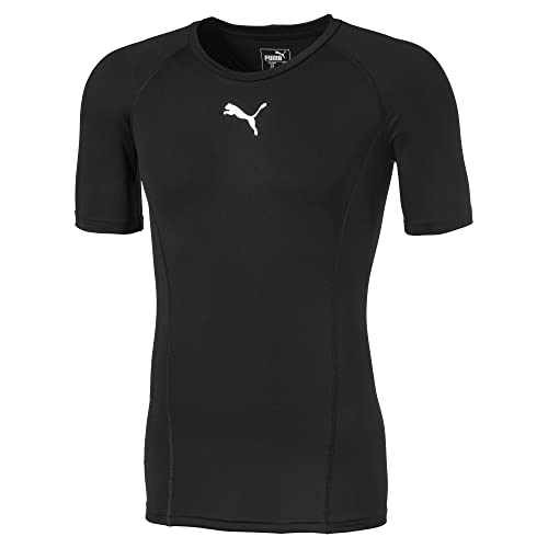 PUMA Liga Baselayer Tee SS, T-Shirt Uomo, Black, XXL von PUMA