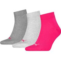 PUMA Herren Socken UNISEX QUARTER PLAIN 3P von Puma