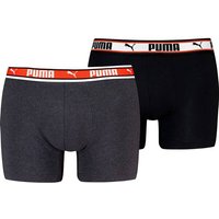 PUMA Herren Unterhose DUAL LOGO BOXER 2P von Puma