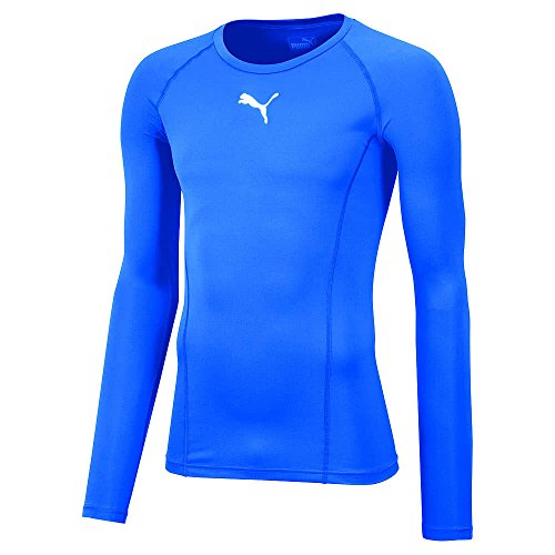 PUMA Unisex Kinder, LIGA Baselayer Tee LS Jr Shirt, Electric Blue Lemonade, 152 von PUMA