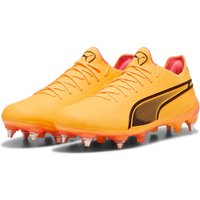 PUMA King Ultimate MxSG Stollen-Fußballschuhe Herren 04 - sun stream/puma black/sunset glow 43 von Puma