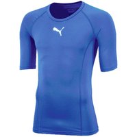 PUMA LIGA Baselayer Funktionsshirt Kinder electric blue lemonade 116 von Puma