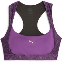 PUMA Logo Love Mid Support Sport-BH Damen 28 - purple pop XS PUMA Logo Love Mid Support Sport-BH Damen 28 - purple pop XS von Puma