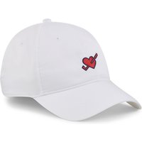 PUMA Love Golf Dad Cap Damen 01 - white glow/strong red PUMA Love Golf Dad Cap Damen 01 - white glow/strong red von Puma