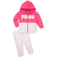 PUMA Minicats Colorblock Fleece Baby-Jogginganzug 62 - pearl pink 104 von Puma