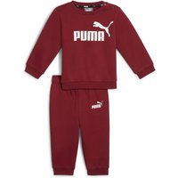 PUMA Minicats ESS Crew Baby-Jogginganzug 14 - intense red 104 von Puma