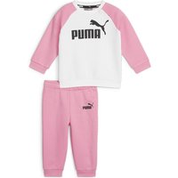 PUMA Minicats ESS Raglan Baby-Jogginganzug 26 - fast pink 80 von Puma