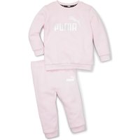 PUMA Minicats Essentials+ Fleece Baby-Jogginganzug 62 - pearl pink 104 von Puma