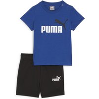 PUMA Minicats T-Shirt & Shorts Baby-Jogginganzug 18 - cobalt glaze 92 von Puma