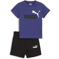 PUMA Minicats T-Shirt & Shorts Baby-Jogginganzug 27 - lapis lazuli 104 von Puma