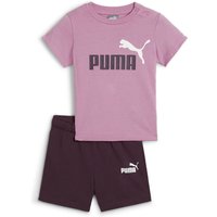 PUMA Minicats T-Shirt & Shorts Baby-Jogginganzug 49 - mauved out 86 von Puma