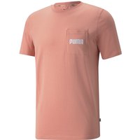 PUMA Modern Basics Pocket T-Shirt Herren rosette L von Puma
