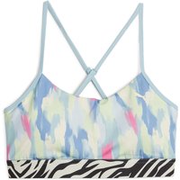 PUMA Move Animal Remix Mid Support Sport-BH Damen 22 - turquoise surf/zen blue S PUMA Move Animal Remix Mid Support Sport-BH Damen 22 - turquoise surf/zen blue S von Puma