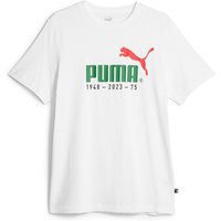 PUMA No. 1 Logo Celebration T-Shirt Herren 02 - PUMA white L von Puma