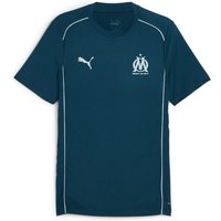 PUMA Olympique Marseille Casuals T-Shirt Herren 02 - ocean tropic/turquoise surf XL von Puma