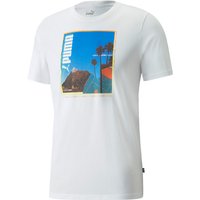 PUMA Photoprint T-Shirt Herren PUMA white L von Puma