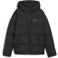 PUMA Polyester Kapuzen-Pufferjacke Kinder 01 - PUMA black 176 von Puma