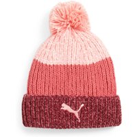 PUMA Pom Beanie Damen 04 - peach smoothie/electric blush/dark jasper ADULT von Puma