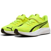 PUMA Pounce Lite AC+ Laufschuhe mit Klettverschluss Kinder 02 - yellow alert/puma black/puma white 32 von Puma