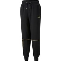 PUMA Power Deco Glam High-Waist Fleece-Jogginghose Damen PUMA black S von Puma