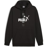 PUMA Power Graphic Fleece Hoodie Herren 01 - PUMA black L von Puma