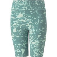 PUMA Power Sommer High-Waist Print Radlerhose Mädchen 84 - adriatic 140 von Puma