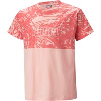 PUMA Power Sommer T-Shirt Mädchen 66 - rose dust 140 von Puma