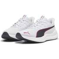 PUMA Reflect Lite Laufschuhe Kinder 10 - silver mist/puma black/magenta gleam 36 von Puma