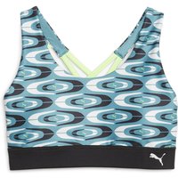 PUMA Retro Glam Strappy Mid Support Sport-BH Damen 48 - bold blue L PUMA Retro Glam Strappy Mid Support Sport-BH Damen 48 - bold blue L von Puma