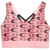 PUMA Retro Glam Strappy Mid Support Sport-BH Damen 62 - koral ice M PUMA Retro Glam Strappy Mid Support Sport-BH Damen 62 - koral ice M von Puma