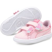 PUMA Smash v2 Unicorn Baby-Sneaker mit Klettverschluss pink lady/pink lady 23 von Puma