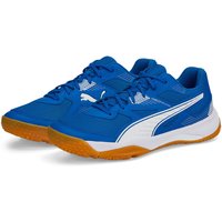 PUMA SolarFLASH II Hallenschuhe PUMA royal/PUMA white/gum 46.5 von Puma