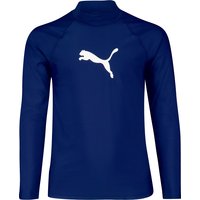 PUMA Swim Rashguard Shirt Kinder 01 - navy 116 von Puma