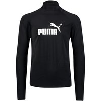 PUMA Swim langarm Surfshirt Herren 200 - black S von Puma