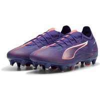 PUMA Ultra 5 Match MxSG Stollen-Fußballschuhe 01 - lapis lazuli/puma white/sunset glow 40 von Puma