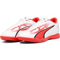 PUMA Ultra Play IT Hallen-Fußballschuhe Herren 01 - PUMA white/PUMA black/fire orchid 46 von Puma