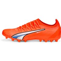 PUMA Ultra Ultimate MG Multi-Ground Fußballschuhe 01 - ultra orange/puma white/blue glimmer 44.5 von Puma