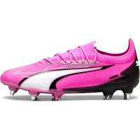 PUMA Ultra Ultimate MxSG Stollen-Fußballschuhe 01 - poison pink/puma white/puma black 39 von Puma