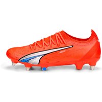 PUMA Ultra Ultimate MxSG Stollen-Fußballschuhe 01 - ultra orange/puma white/blue glimmer 46.5 von Puma