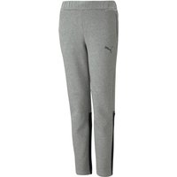 PUMA teamCUP Jogginghose Kinder 13 - medium gray heather 128 von Puma