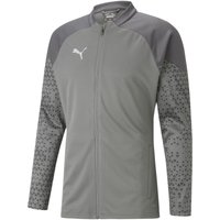 PUMA teamCUP Trainingsjacke Herren 13 - flat medium gray 3XL von Puma