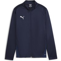 PUMA teamGOAL Trainingsjacke Jungen 06 - PUMA navy/PUMA white/persian blue 140 von Puma