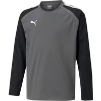 PUMA teamLIGA Training Sweatshirt Kinder smoked pearl/puma white 140 PUMA teamLIGA Training Sweatshirt Kinder smoked pearl/puma white 140 von Puma
