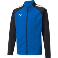 PUMA teamLIGA Trainingsjacke Kinder electric blue lemonade 152 von Puma