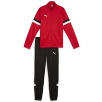 PUMA teamRISE Trainingsanzug Jungen 01 - PUMA red/PUMA black 128 von Puma