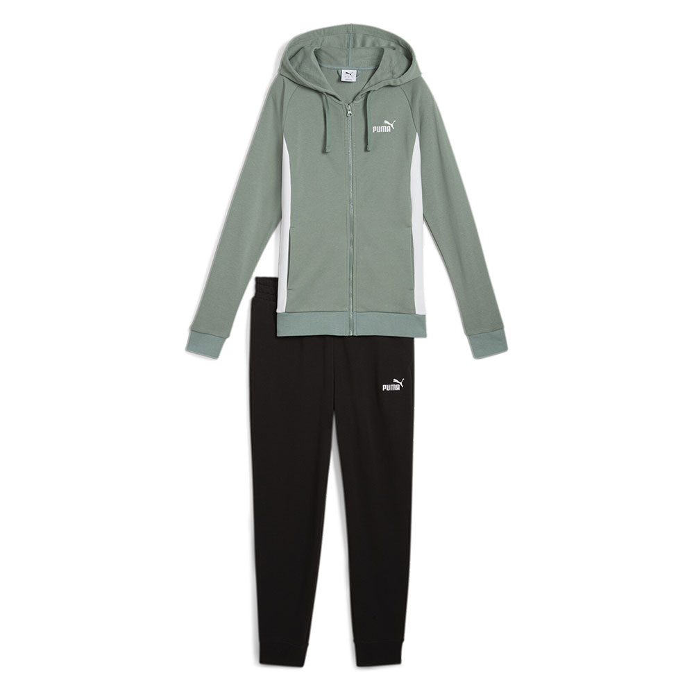 Puma 685077 Tracksuit Grün XL Frau von Puma