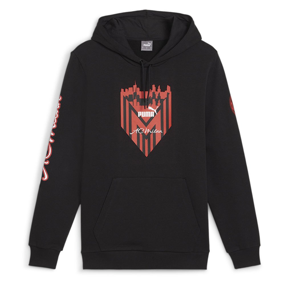 Puma Ac Milan Ftblicons Hoodie Schwarz M Mann Puma Ac Milan Ftblicons Hoodie Schwarz M Mann von Puma