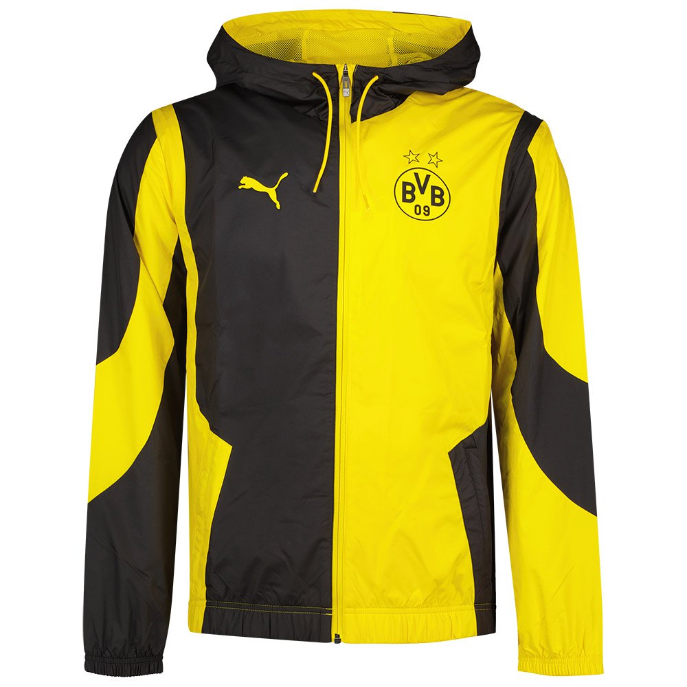 Puma Borussia Dortmund 23/24 Prematch Jacket Gelb M von Puma