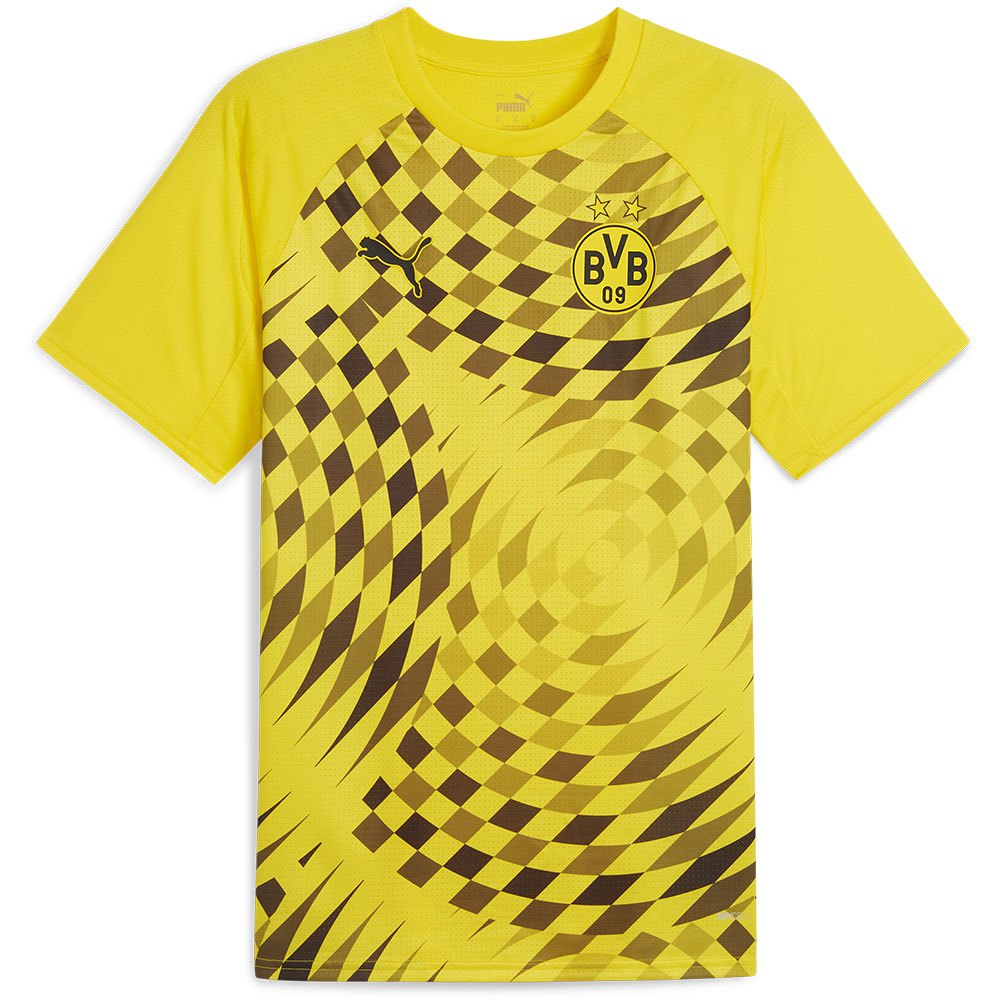 Puma Borussia Dortmund 23/24 Prematch Short Sleeve T-shirt Gelb L von Puma